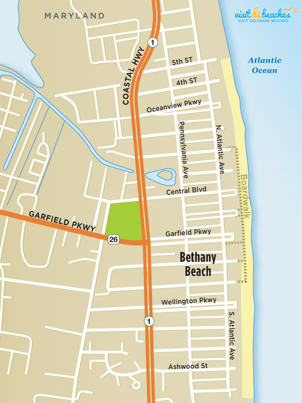 Bethany Beach Map Of Streets - Spring Baking Championship 2024