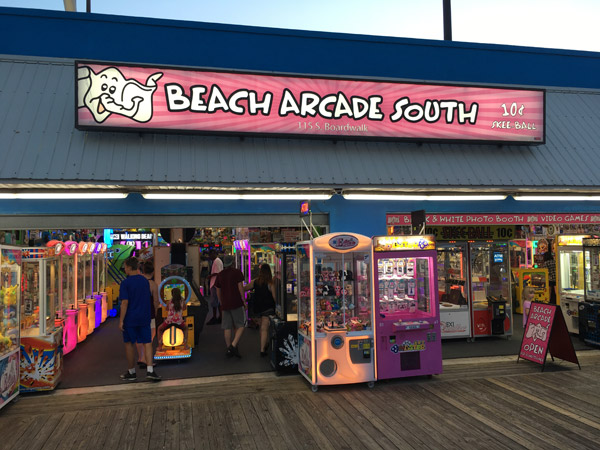 Beach Arcade Rehoboth Beach | Visit Delaware Beaches | Rehoboth