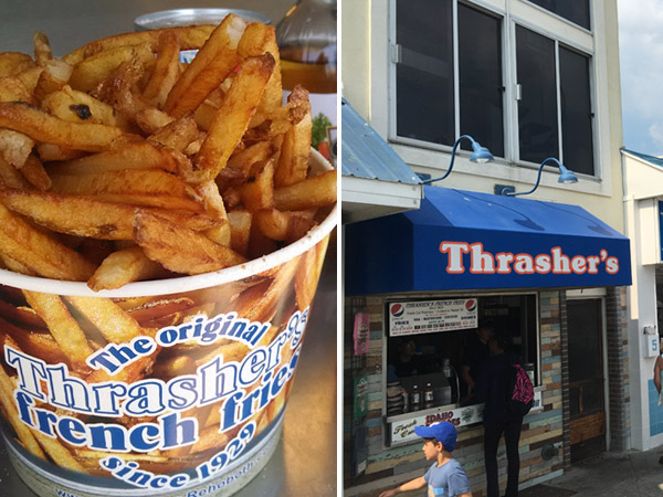 Thrasher's French Fries Rehoboth Beach, DE