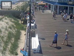 Bethany Beach Boardwalk Webcam South View