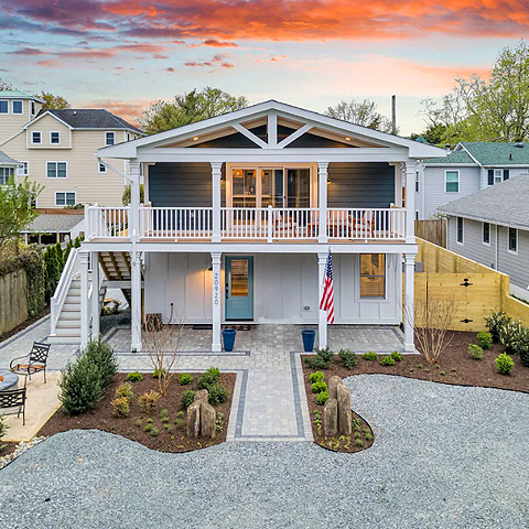 Dewey Beach Home with Heated Outdoor Pool – Sleeps 14